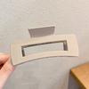 Pinza para el pelo de celebridad de internet para primavera y verano, nuevo clip grande de tiburón, pasador para cabello con mucho volumen, pinza simple para la parte posterior de la cabeza, accesorios para el cabello, tocado