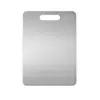 Tabla de Cortar de Acero Inoxidable para Exportación Alemana, Antideslizante, Engrosada, Tabla de Cortar para el Hogar, Tamaño Grande, Antimoho, Tabla de Cortar Antibacteriana