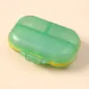 Pastillero para siete días a la semana, organizador de pastillas portátil, pastillero de 7 días, pequeño pastillero de 7 compartimentos, organizador de pastillas de 7 días