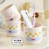 Linda taza de enjuague bucal divertida para el hogar, vaso para cepillarse los dientes, taza de pareja, portacepillos de dientes, antimoho, antibacteriano