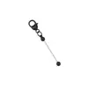 Novo Pingente de Chaveiro DIY com Contas em Formato de Coração, Criativo Mini Fofo Pingente de Chaveiro com Contas Coloridas como Doces