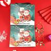 Adornos Navideños Transfronterizos Calendario de Cuenta Regresiva Caja Portátil Caja Sorpresa Pulsera de Abalorios Hecha a Mano DIY Regalo de Navidad y Año Nuevo