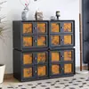Gabinete modular de combinación de gabinete con cajones Xiangyunsha estilo medieval, mueble de TV estilo chino nuevo, mesita de noche, gabinete Carmen retro clásico