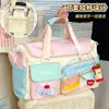 Bolsa de Viagem, Leve, Grande Capacidade, Bolsa para Esportes e Fitness de Curta Distância, Bolsa de Mão Portátil para Bagagem de Bordo, Bolsa de Maternidade, Bolsa de Armazenamento para Mulheres