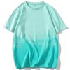 Camiseta 100% Algodão Puro de Manga Curta para Homem, Tendência de Verão, Caimento Solto, Marca da Moda, Estilo Hong Kong, Estilo Estudante, Gola Redonda, Camiseta de Manga Curta