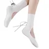 Calcetines de Yoga de Verano, de Longitud Media, Antideslizantes, sin Talón, con Cordones Personalizados, Nuevo Estilo para Pilates, Danza, Fitness, Calcetines para el Suelo