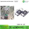 Fusível de termistor de auto-recuperação de baixa resistência 1206 6A 12v patch JK-nSMD600L-12 Jinke