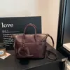 Bolsa Grande de Estilo Retro Perezoso Transfronteriza para Mujer 2026 Nueva Moda Versátil para el Trabajo de Hombro Cruzado