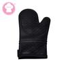 Guantes de silicona + algodón con patrón ondulado antideslizante, resistentes al desgaste y anti-escaldaduras, guantes protectores para horno microondas, de silicona para cocina y horno.