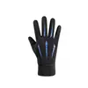Luvas Masculinas de Outono e Inverno, Tela Sensível ao Toque, Forradas com Lã, Quentes, Antiderrapantes, à Prova de Vento, Impermeáveis, para Corrida, Esportes, Ciclismo, Luvas Completas de Cinco Dedos