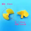 Hélice Marina Agujero de 1.5 mm Paleta de Barco Nylon Dos Palas Hélice de Avance Retroceso Tornillo Barco Eléctrico Manual Ciencia Tecnología Fabricación de Piezas