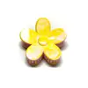 Pinza para el cabello de flor de plumeria degradada dulce para mujer, personalizada por el fabricante, moda de alta gama, pinza para el cabello creativa, pinza para el cabello de flor