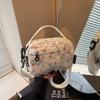 Bolso de Hombro Floral de Nuevo Diseño de Nicho Transfronterizo 2026 para Mujer, Bolso Versátil de Moda para Teléfono Móvil, Bolso Cuadrado Pequeño Portátil para Viajes