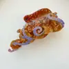 Nuevo Clip de Pulpo Serie Marina, Pasador Divertido y Personalizado, Pasador de Acetato, Accesorio para el Cabello Clip de Tiburón Transfronterizo de Gama Alta