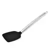 Atacado do Fabricante Conjunto de Utensílios de Cozinha de Aço Inoxidável e Silicone Espátula Resistente ao Calor Cozinha Culinária Utensílios de Cozinha Conjunto de Sete Peças