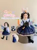 Disfraz Cosplay de Niña Policía Conejo Otoño/Invierno Vestido Princesa de Felpa Ropa Infantil Zootopia Vestido