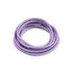 Cordón de cera coreano de 3.0 mm, cuerda de cera de poliéster con patrón de serpiente multicolor, material de tejido hecho a mano para pulseras y collares, resistente al desgaste