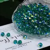 Cuentas de Cristal de Vidrio Coloridas Brillantes Facetadas de 6/8/10mm para Pulseras DIY Accesorios de Joyería