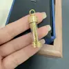 Marca Tailandesa Hecho a Mano Succión Estrella de Arroz Tubo Regal Collar Mujeres Lujo Ligero Moda Joyería Simple Personalidad Joker Mayoreo