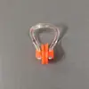 Set de pinza para la nariz y tapones para los oídos de silicona para natación, para adultos y niños, universal, impermeable, antideslizante, anti-asfixia, para deportes al aire libre y natación