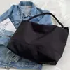 Bolso Tote Minimalista de Color Puro Estilo Coreano, Diseño de Nicho para Mujer, Bolso Cruzado Casual Ligero de Gran Capacidad para el Trabajo