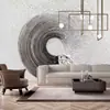 Papel tapiz de relieve de cemento y yeso, papel tapiz de fondo de mural, revestimiento de pared 3D estéreo texturizado para pared de TV y sala de estar