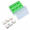 Tiendas con tapa, molde creativo para cubitos de hielo, molde para hielo de grado alimenticio, molde para hielo creativo DIY, fácil de quitar