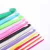 Suministros del Fabricante Ganchos de Crochet de Plástico al por Mayor Agujas para Suéteres Agujas de Plástico Herramientas de Tejido Color Sólido Color Sólido