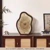 Relógio de Mesa Estilo Madeira Vintage, Relógio de Mesa, Relógio de Parede para Sala de Estar, Decoração de Relógio Retrô, Pendente de Parede de Nicho