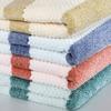 Color Liso Tejido Plano Cuadrícula de Piña Jacquard Tela para Limpieza de Autos Personalizada Poliéster Nylon Cara Única/Doble Cara Muestra de Tela de Vellón de Coral