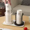 Porta-copos descartável Dispensador de água Suporte para armazenamento de copos de papel Chá com leite Cafeteria Bar Cozinha doméstica Pegador de copos