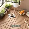 Piso de Compuesto Plástico-Madera Impermeable y a Prueba de Humedad, Piso de Madera-Plástico para Jardín Exterior, Piso de Madera-Plástico Ensamblado para Paisajismo Público al por Mayor