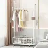 Arara de chão para quarto, varanda móvel, sala de estar da casa, varal de roupas moderno e luxuoso, cabide simples