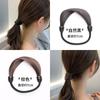 Cuerda para el Cabello de Peluca de Alta Elasticidad Duradera Versátil Anillo para el Cabello Anillo Intestinal Pequeño Cuerda para el Cabello de Cola de Caballo Adorno para la Cabeza de Mujer Banda de Goma Accesorios para el Cabello