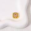 Antiguo Fa Arenas Juego de Oro Cuentas de Zirconia de Color Diy Cobre Chapado Azúcar Pulsera Collar Cristal Po Accesorios de Joyería Cuentas