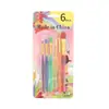 Pincel de Gouache de Pelo de Nailon Pincel para Óleo Pincel para Acuarela Pincel para Pintura Acrílica Juego de Pinceles para Estudiantes de Bellas Artes