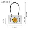 38 Día de la Madre Diosa Bolsa de Papel Kraft Impermeable para Flores Cesta de Flores DIY Material de Empaque para Arreglos Florales Caja de Flores Portátil