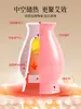 Frasco de Moxibustión Cerámico para Rostro Casero Flor de Durazno Moxibustión Taza Raspadora de Doble Capa Salón de Belleza Frasco de Moxibustión Portátil Frasco Pequeño Moxibustión de Belleza