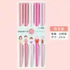 Palillos coloridos de alto valor para uso doméstico, un par por persona, corazón rosa femenino, macarrón, resistentes a altas temperaturas, palillos de aleación antimoho