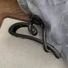 Accesorios para el Cabello de Gama Alta 2025 Nuevo Pin de Tiburón Elegante Mate Pin Grande de Corazón Pin para el Cabello de Mujer de Principios de Primavera en la Parte Posterior de la Cabeza