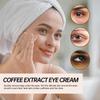 Crema reafirmante para ojos con café Jaysuing, que difumina líneas finas y ojeras, reafirma la piel de los ojos y cuida la hidratación de los ojos.