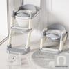 Escada para Vaso Sanitário Infantil Dobrável Assistente de Vaso Sanitário para Bebê Corrimão para Bebê Masculino e Feminino Escada para Vaso Sanitário Escada para Vaso Sanitário