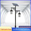 Quadrado quadrado paisagem lâmpada 3 m 3.54led jardim ao ar livre lâmpada coluna Villa paisagismo esculpido ferro acrílico