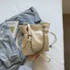 Bolso de Cubo Nuevo, Elegante y Único de Color Sólido de Alto Valor para Mujer, Bolso Cruzado de Gran Capacidad para el Trabajo Diario para Mujer