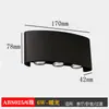 Lámpara de pared LED para exteriores, impermeable, iluminación hacia arriba y hacia abajo para balcón, terraza, puerta principal, patio de villa, luz exterior de pared con envío gratis