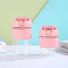Vaso de Vidrio de Borosilicato Alto 2026 con Popote para Niñas, Vaso de Agua de Vidrio Dopamina, Vaso de Vidrio de Una Capa Resistente al Calor de Alto Valor