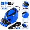 Apito de árbitro sem rolha, apito de ABS de alto decibel, adequado para jogos de basquete e futebol, apito de treinador, disponível em seis cores, com cordão