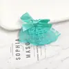 Falda de Encaje de Malla de Colores Lazo Hecho a Mano DIY Accesorios para el Cabello Ropa para Muñecas Zapatos Sombreros Materiales de Empaque Accesorios