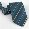 Corbata sin nudo con cremallera Shaoxing Shengzhou Alto Nivel 8CM Hombre 7cm Negocios Vestir Casual Azul Rojo Negro