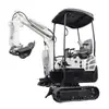 Exportado a España: Mini Excavadora Tipo Oruga, Máquina Pequeña para Excavar Zanjas para Callejones y Superficies de Calle, Mini Excavadora para Decoración de Interiores